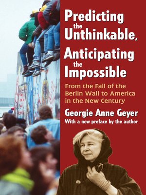 cover image of Predicting the Unthinkable, Anticipating the Impossible